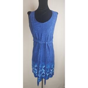 Patagonia Dress Womens S Kiawah Island  in Moon Child Navy Blue Outdoor sporty